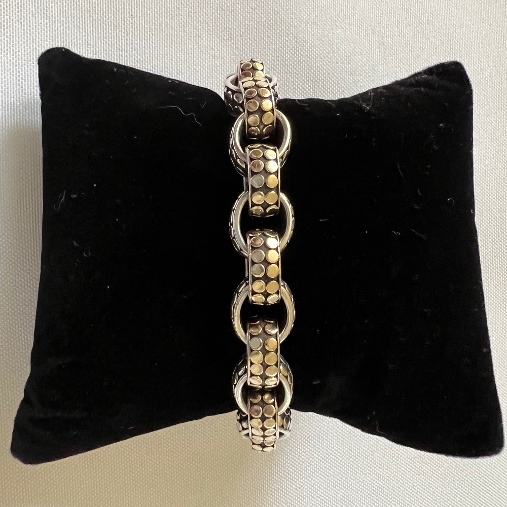 John Hardy Paper Chain Dot Bracelet